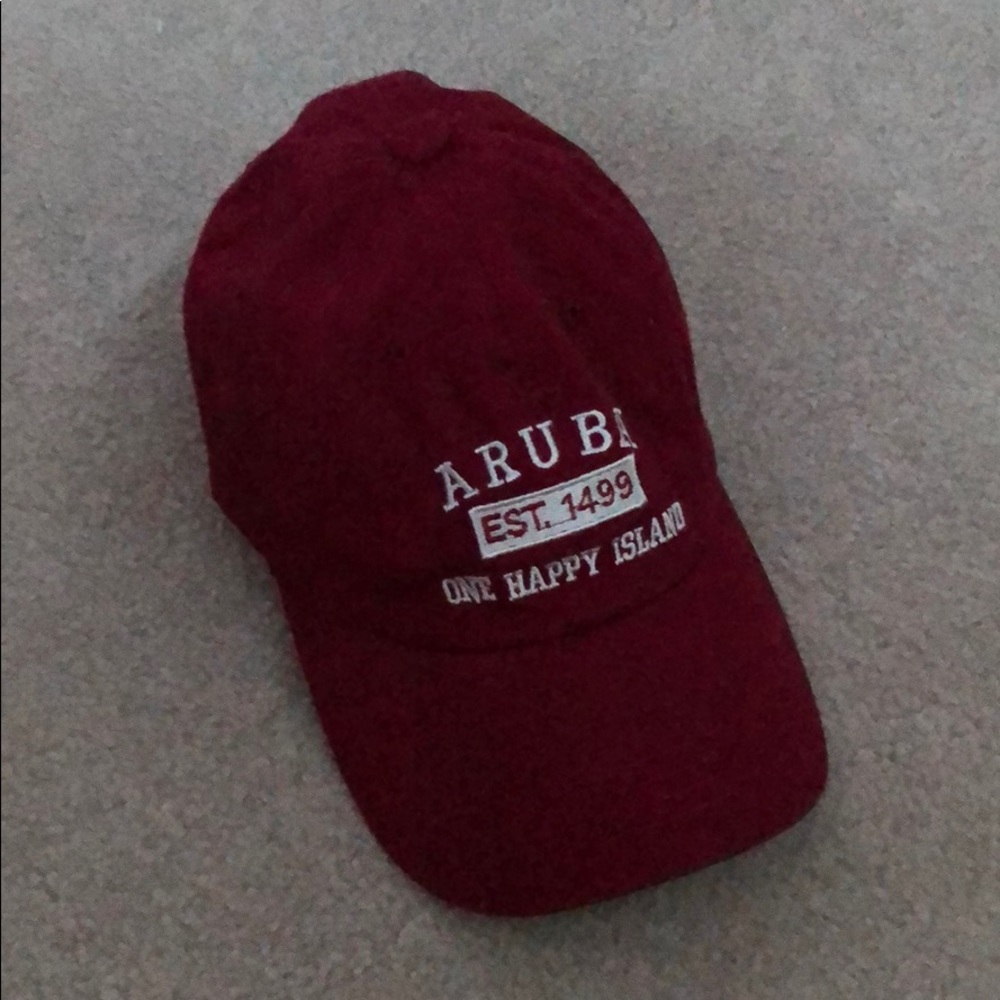 Red Aruba hat